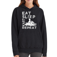 Go Kart Cart Racer Gokart Racing Eat Sleep Kart Repeat T Shirt Vintage Hoodie | Artistshot