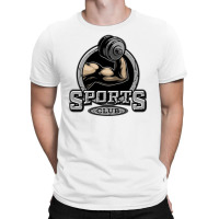 Sports Club, Bodybuilding T-shirt | Artistshot