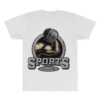 Sports Club, Bodybuilding All Over Men's T-shirt | Artistshot