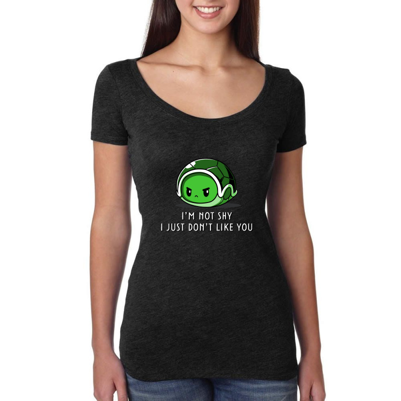 I Don't Like You Women's Triblend Scoop T-shirt | Artistshot