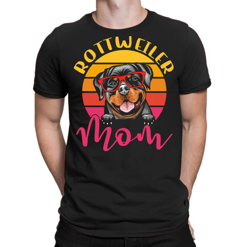 Dog Lover Gift T  Shirt Funny Rottweiler Dog Mom Gift Idea T  Shirt T-shirt | Artistshot