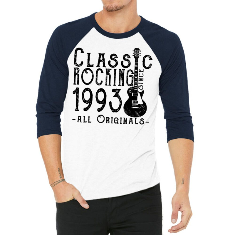 Rocking Since 1993 3/4 Sleeve Shirt | Artistshot