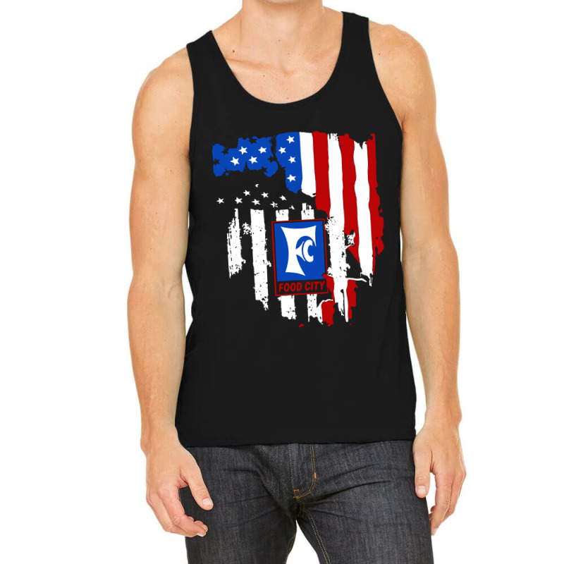 Food City American Flag Independence Day Tank Top | Artistshot