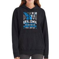 Diabetes Diabetic Type 1 Family Support Grandma We Go Blue 75 Diabetes Vintage Hoodie | Artistshot