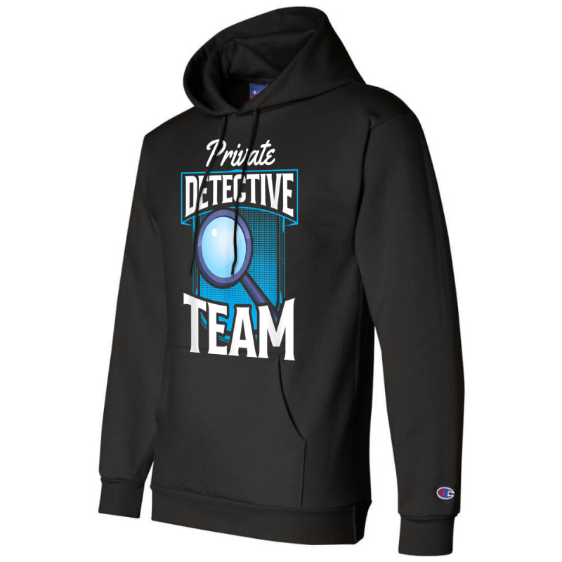 Private Detective Team Spy Investigator Investigation T Shirt Champion Hoodie by zakarimullin | Artistshot