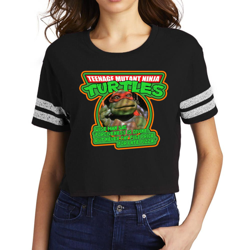 Teenage Mutant Ninja Turtle Cropped Halter Top Ninja Turtle 