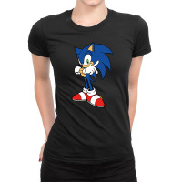 Shadow Hadgehog Ladies Fitted T-shirt | Artistshot