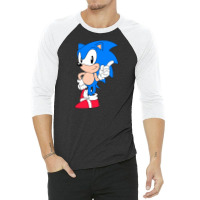 Shadow  The Hedgehog 3/4 Sleeve Shirt | Artistshot