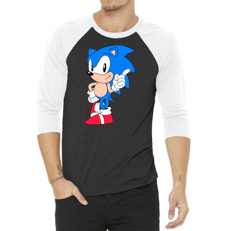 Shadow  The Hedgehog 3/4 Sleeve Shirt by yogistira | Artistshot