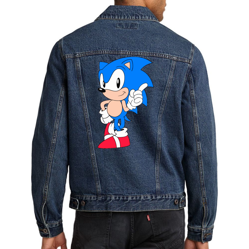 Shadow  The Hedgehog Men Denim Jacket by yogistira | Artistshot