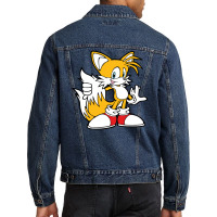 Tails  Shadow Hedgehog Men Denim Jacket | Artistshot