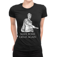 Womens Caesar Quote Inspired Caligula Related Rome Great Design V Neck Ladies Fitted T-shirt | Artistshot