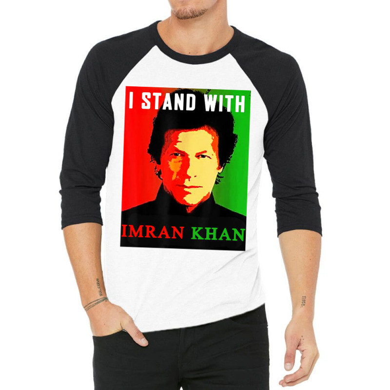 I Stand With Ik 3/4 Sleeve Shirt by GassPoll | Artistshot