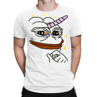 Unicorn Pepe The Frog T-shirt | Artistshot