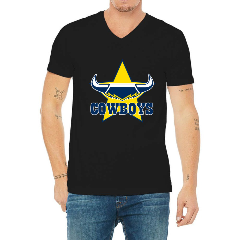 The-north-queensland-cowboys-pen V-neck Tee | Artistshot