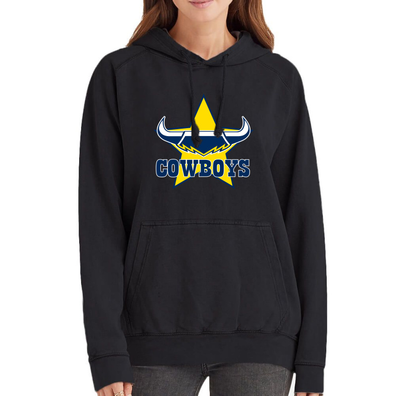 The-north-queensland-cowboys-pen Vintage Hoodie | Artistshot