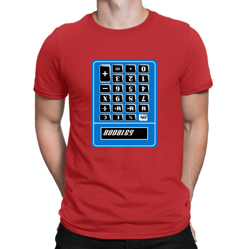 Boobies Calculator T-shirt | Artistshot