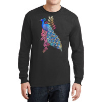 Peacock T  Shirt Peacock Paradise T  Shirt Long Sleeve Shirts | Artistshot