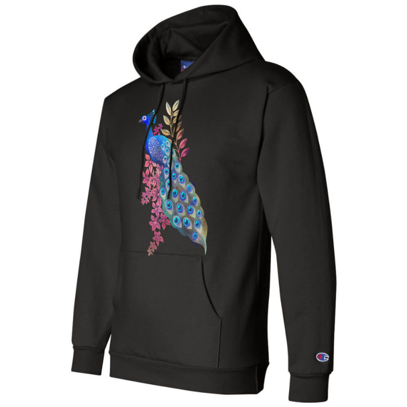 Peacock T  Shirt Peacock Paradise T  Shirt Champion Hoodie by salesmanhuh | Artistshot