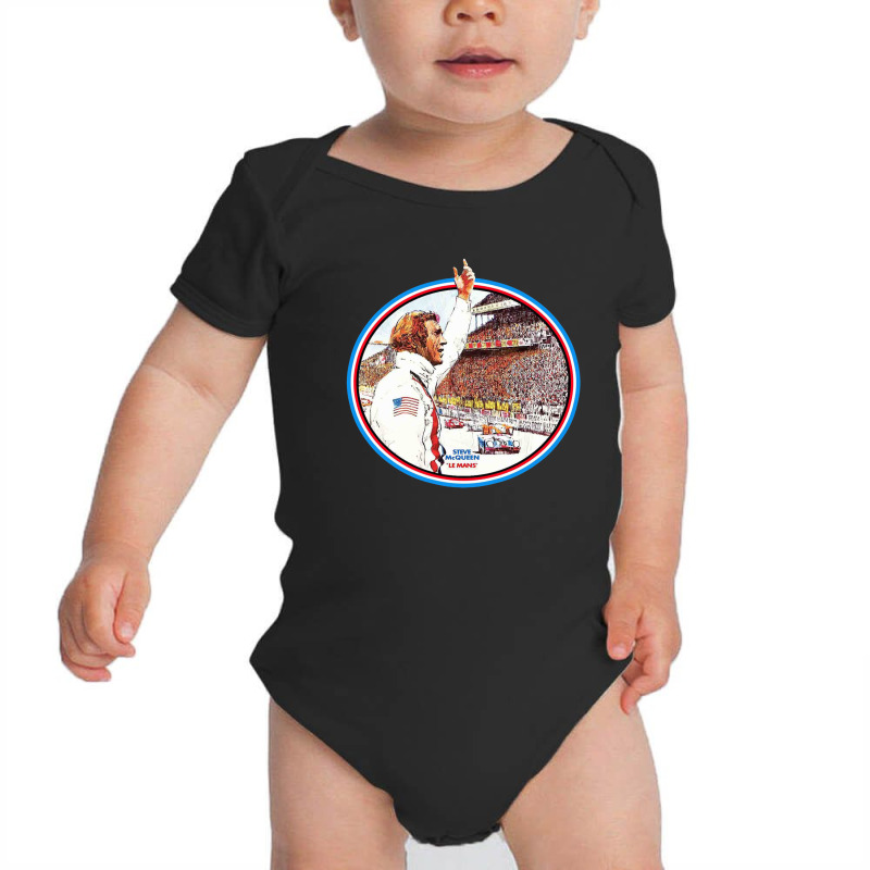 Steve Mcqueen Lemans Baby Bodysuit by Mendoza | Artistshot