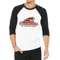 Suny Cobleskill Fighting Tigers 3/4 Sleeve Shirt | Artistshot