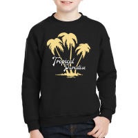 Tropical Paradise Youth Sweatshirt | Artistshot