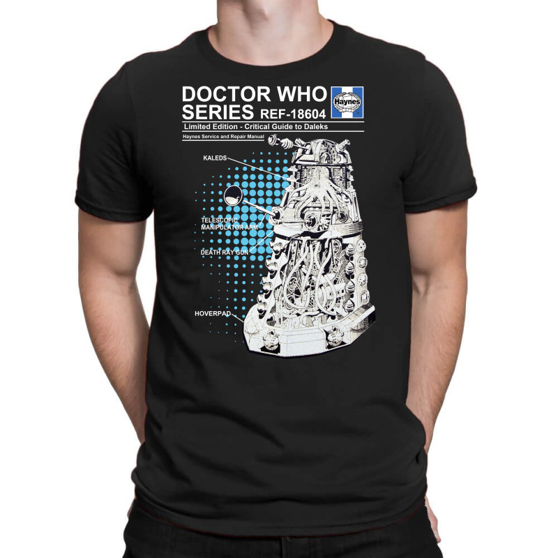Doctor Who Haynes Manual Critical Dalek T-shirt | Artistshot