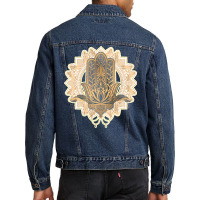 Meditation T  Shirt Gold Indian Meditation Symbol T  Shirt Men Denim Jacket | Artistshot