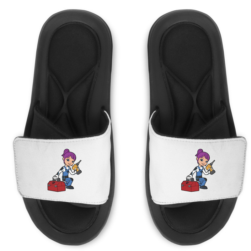 Gabby Blaze And The Monster Machines Slide Sandal | Artistshot