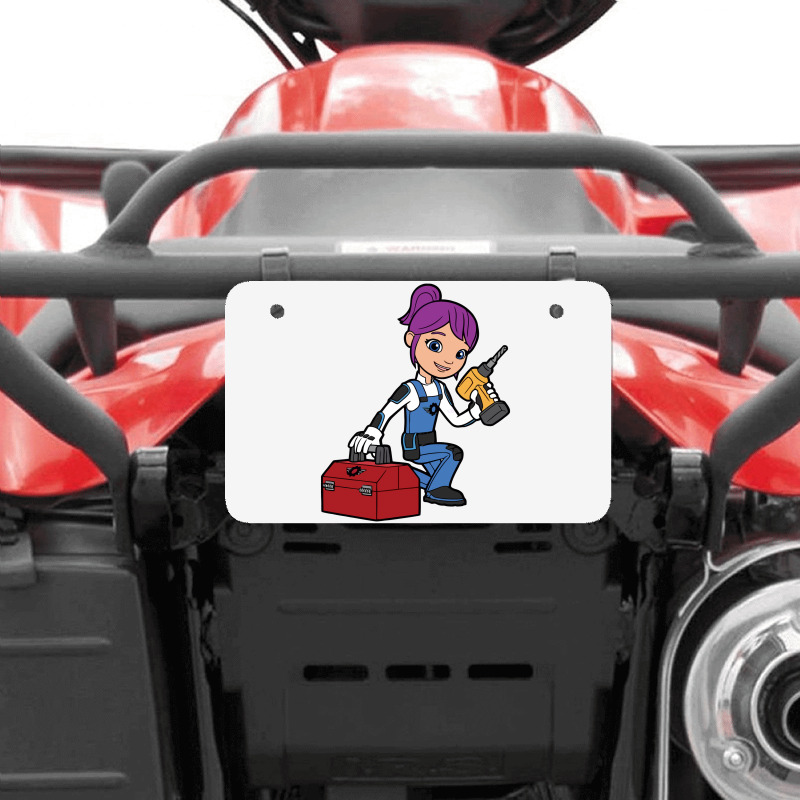 Gabby Blaze And The Monster Machines Atv License Plate | Artistshot