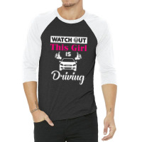 New Driver Gifts Funny For Teen Girls And Boys Student 3/4 Sleeve Shirt | Artistshot