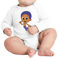 Goby Bubble Guppies Long Sleeve Baby Bodysuit | Artistshot