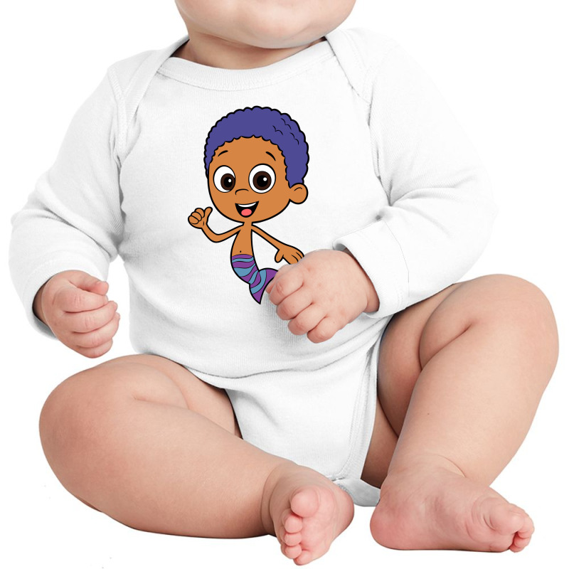 Goby Bubble Guppies Long Sleeve Baby Bodysuit | Artistshot