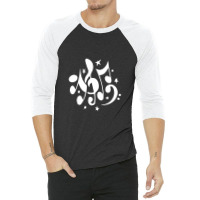 Music Notes 3/4 Sleeve Shirt | Artistshot