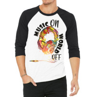 Music 3/4 Sleeve Shirt | Artistshot