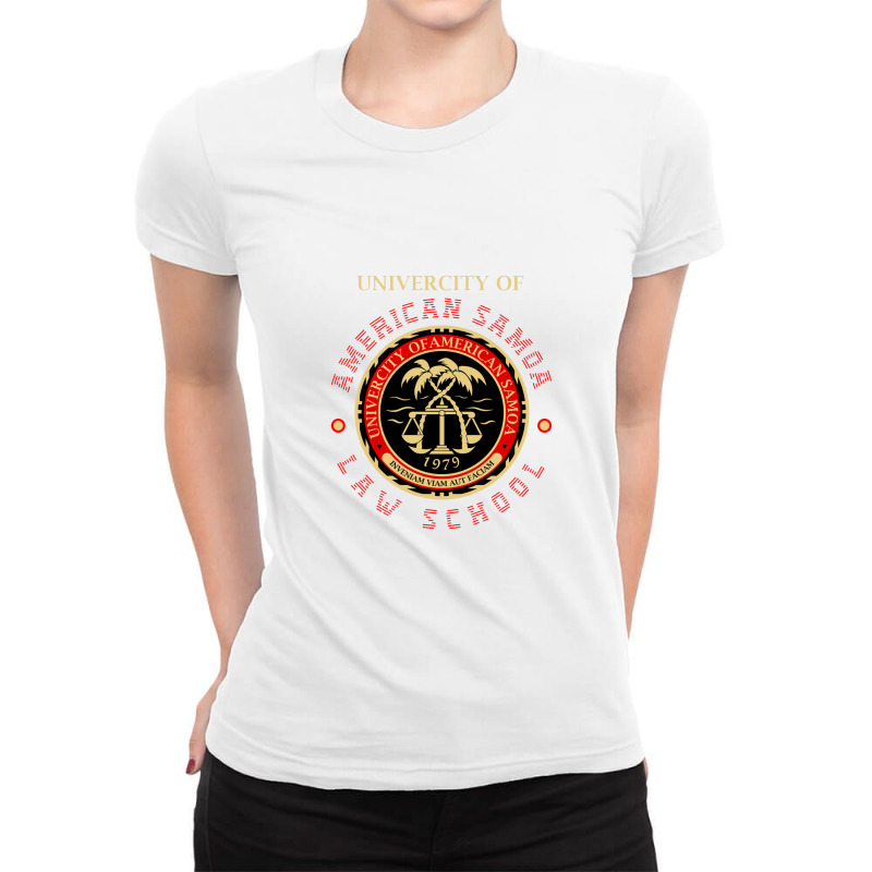 American Samoa Ladies Fitted T-Shirt by celenganraindu | Artistshot