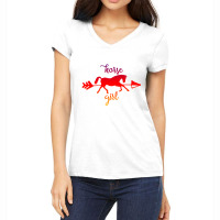 Horse Girl Women's V-neck T-shirt | Artistshot