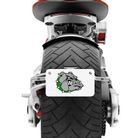 Ashville High School, Ashville Bulldogs Motorcycle License Plate | Artistshot