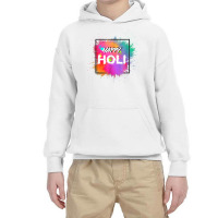 Happy Holi Color India Hindu Happy Holi Youth Hoodie | Artistshot