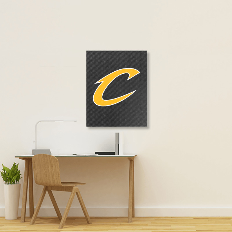 Coosa Christian High School, Coosa Christian Conquerors Portrait Canvas Print | Artistshot