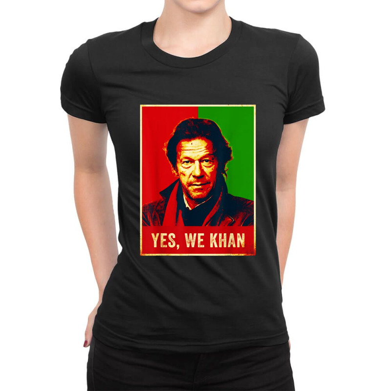 Pakistan Prime Minister Ladies Fitted T-Shirt by ArtMaker | Artistshot