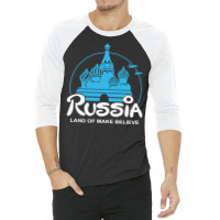 Russia 3/4 Sleeve Shirt | Artistshot