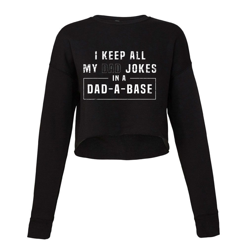 Programmer Father Database Geek Daddy Nerd Dad Jokes Cropped Sweater by makhluktuhanpalingseksi | Artistshot