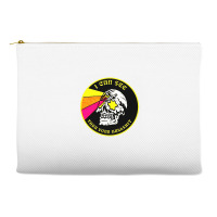 Skull Pop Art Accessory Pouches | Artistshot