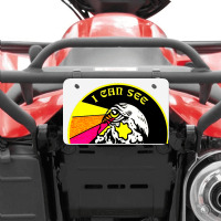 Skull Pop Art Atv License Plate | Artistshot