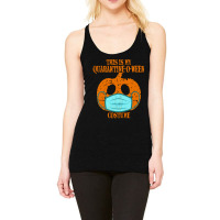 This Is My Quarantine-o-ween Costume Retro Halloween Pumpkin Racerback Tank | Artistshot