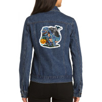 Native American Indian Gifts 45512813 Ladies Denim Jacket | Artistshot