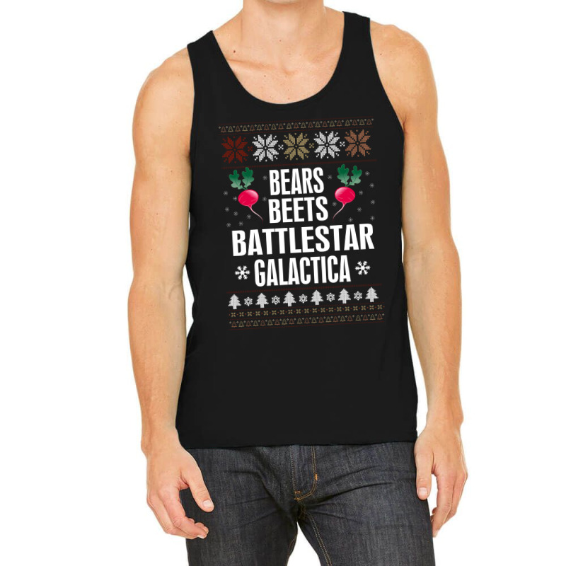 Bears Beets Battlestar Galactica Tank Top | Artistshot