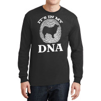 Icelandic T  Shirt Icelandic Sheepdog It`s In My D N A T  Shirt Long Sleeve Shirts | Artistshot