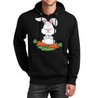 Yoga Gift For Women T  Shirt Rabbit Yoga Lover Women Meditating Gift B Unisex Hoodie | Artistshot